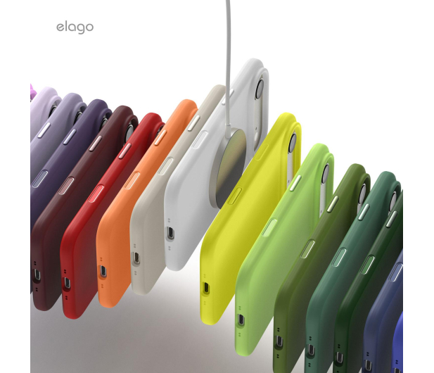 Elago Magsafe Silicon Case do iPhone 17 AIR Light Blue ES17MSSC66AIR-LBL - 1360458 - zdjęcie 2